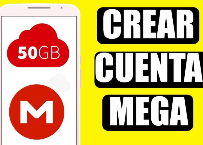 crear una cuenta de mega