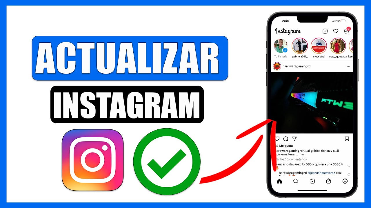 Como Actualizar Instagram 2022