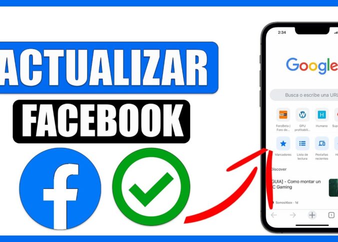 Como Actualizar Facebook 2022