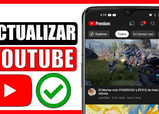 Como Actualizar Youtube A La Última Versión 2022