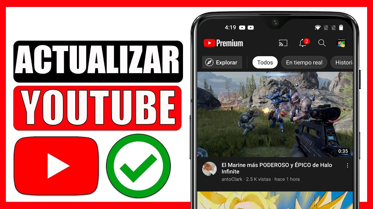 Como Actualizar Youtube A La Última Versión 2022