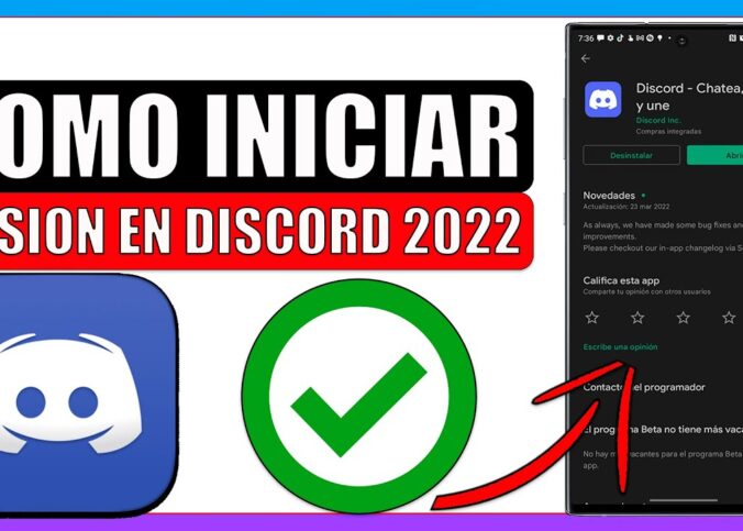 Cómo iniciar sesión en Discord 2022 (en celular)