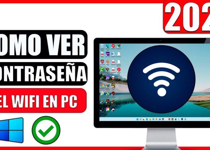 Cómo ver la clave de wifi en mi pc WINDOWS 10 2022