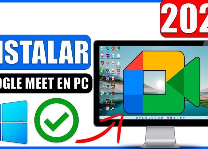 Descargar Google Meet para pc 2022, Instalar Google Meet en mi Laptop