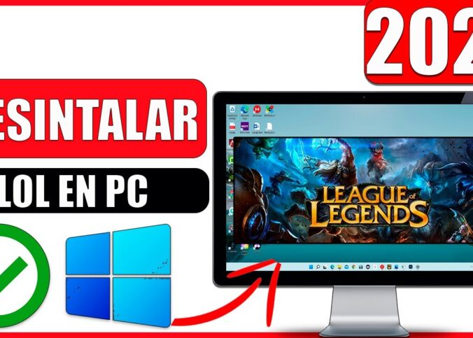 Desinstalar LOL (league of legends) 2022 FACILMENTE