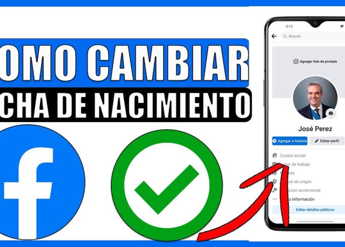 Como cambiar la fecha de nacimiento en Facebook 2022