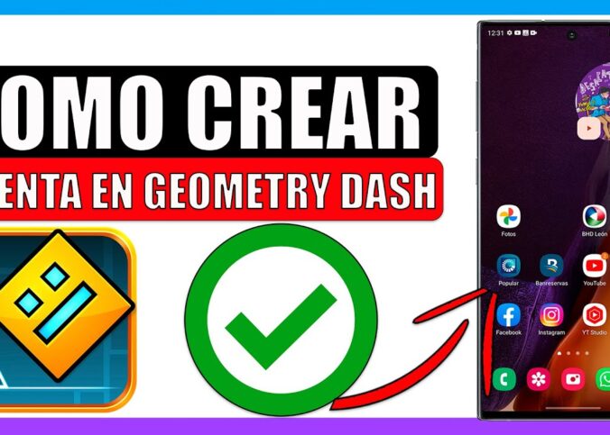 Como crear una cuenta en Geometry Dash 2022
