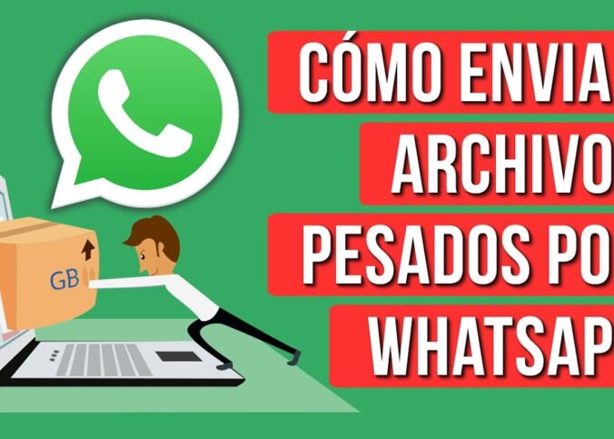 Como enviar archivos pesados por WhatsApp