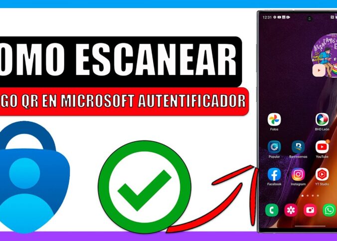 Como escanear código QR en Microsoft Authenticator
