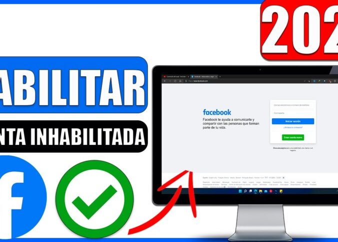 Como habilitar cuenta de Facebook 2022