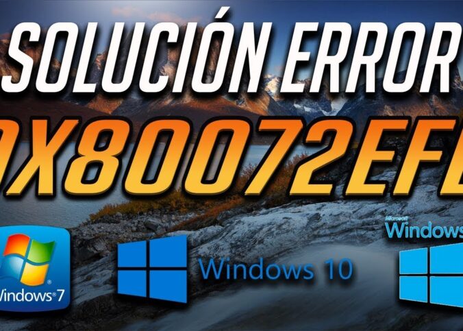 Error 0x80072ee7 “el servidor se ha equivocado”