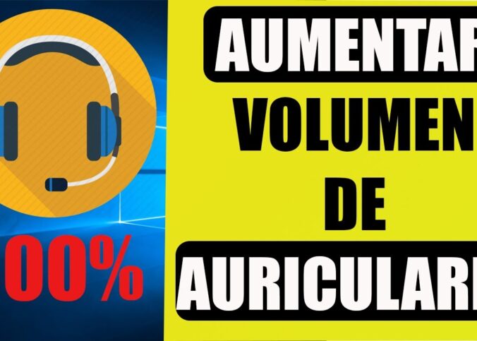 Aumentar volumen de auriculares en Windows 10 2022