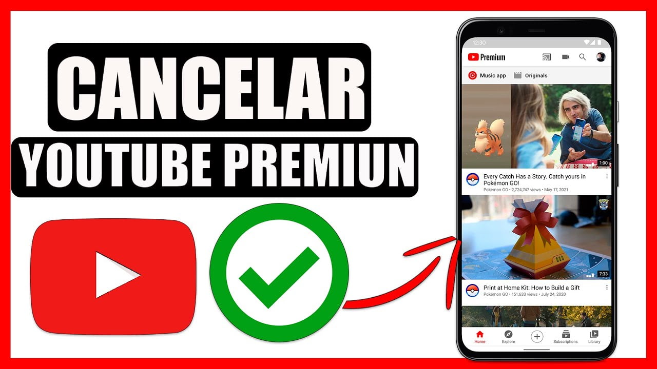 Como Cancelar membresia de YouTube Premium 2022