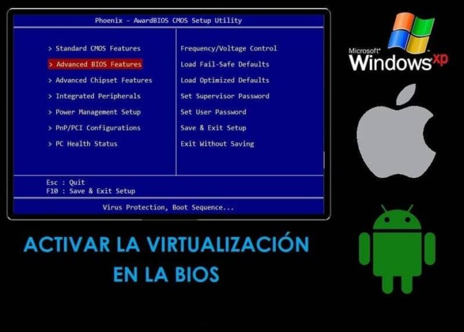 Como activar la virtualización en Windows 10