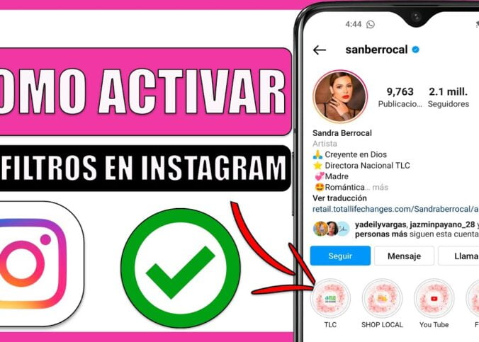 Cómo activar los filtros en Instagram lite
