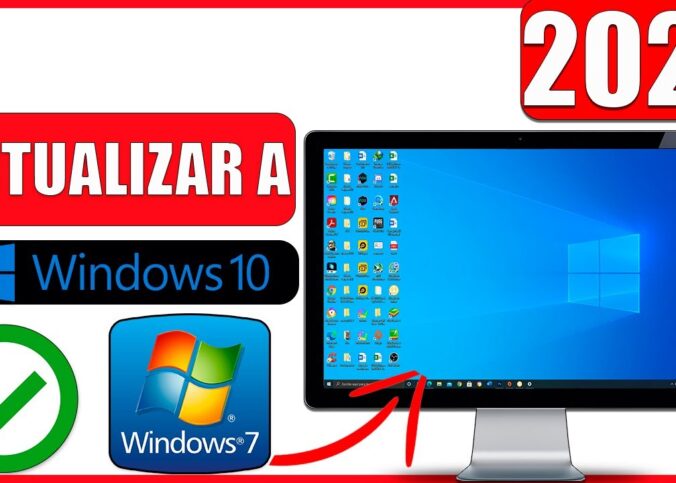 Como actualizar de windows 7 a windows 10 este 2022