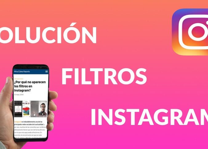 Como actualizar instagram para los filtros