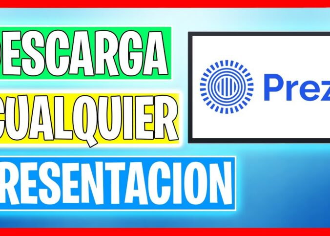 Como descargar presentaciones de prezi gratis 2022
