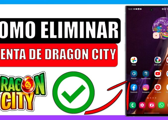 Como eliminar mi cuenta de dragon city