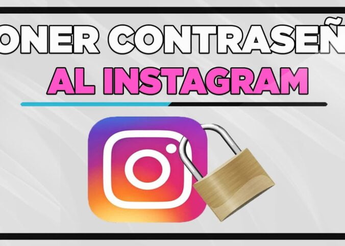 Como poner contraseña a instagram (como bloquear con huella instagram)