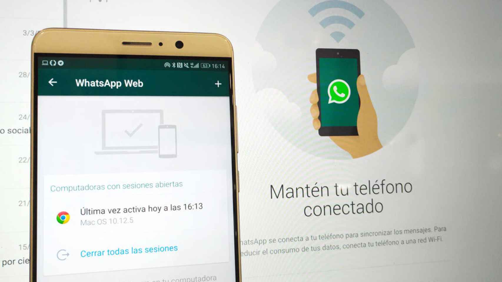 Cómo puedes desactivar la notificación de whatsapp web activo en el celular