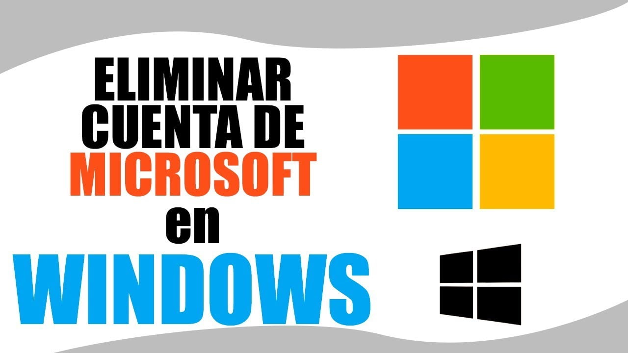 Cómo quitar cuenta Microsoft en Windows 10 2022 | eliminar cuenta de Microsoft en Windows 10
