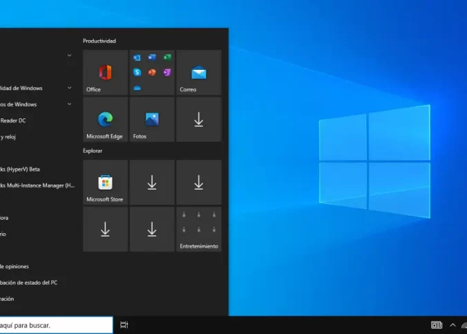 Cómo reparar botón de inicio Windows 10