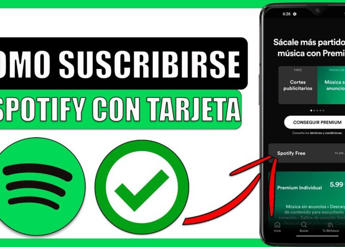 Como suscribirse a spotify premium con tarjeta