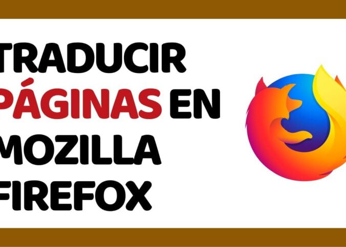 Como traducir una página web al español en Firefox