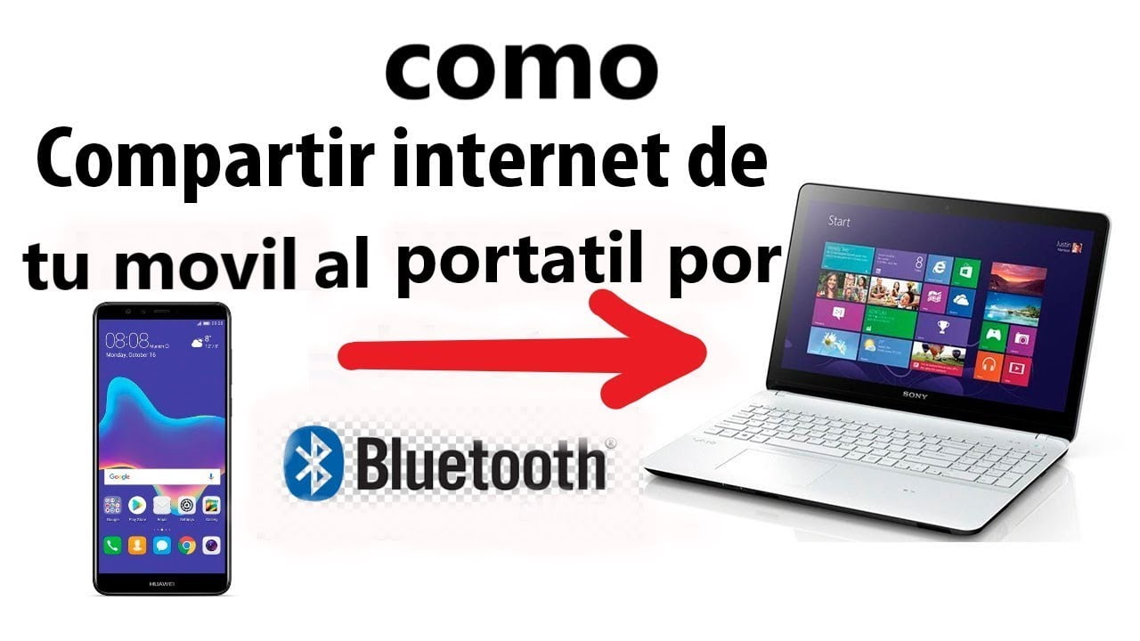 Compartir internet por bluetooth Windows 10