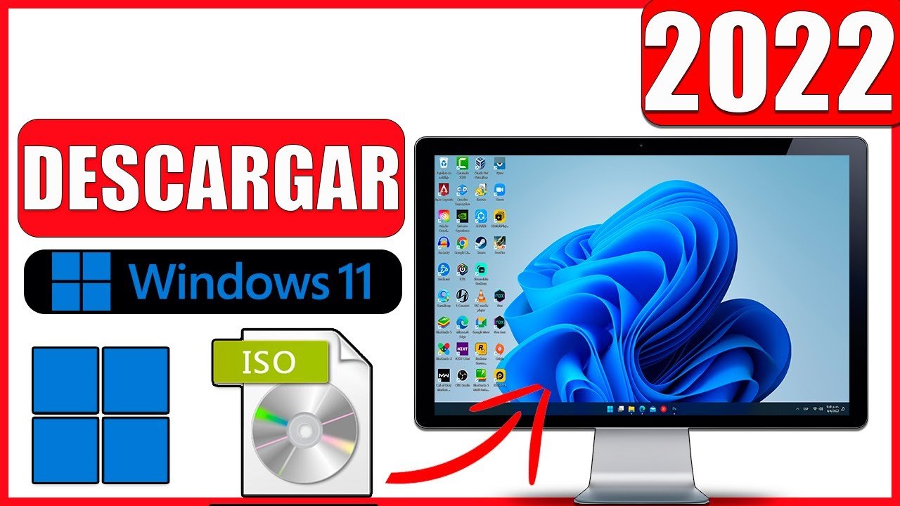 Descargar windows 11 oficial iso español 64 bits 2022