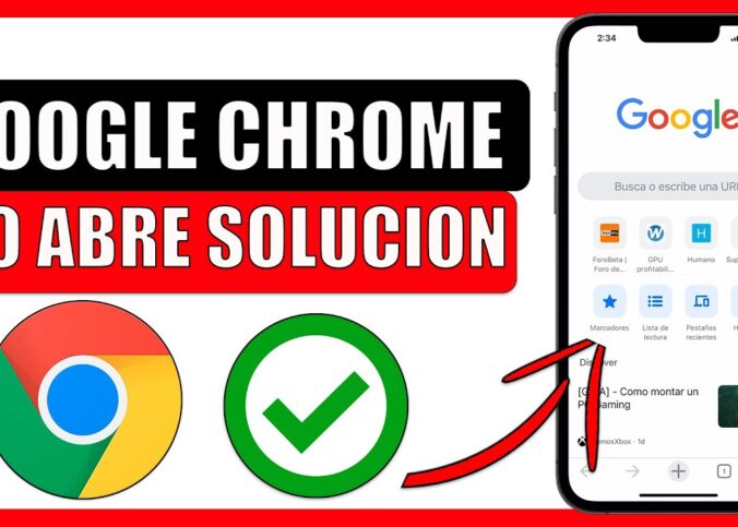 Google Chrome no abre en mi celular