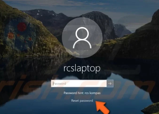 Recuperar la contraseña olvidada de Windows 10.