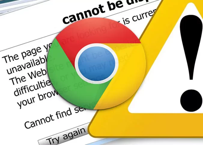 Error de red descargas Google Chrome