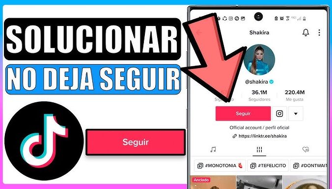  Tiktok no me deja seguir a nadie